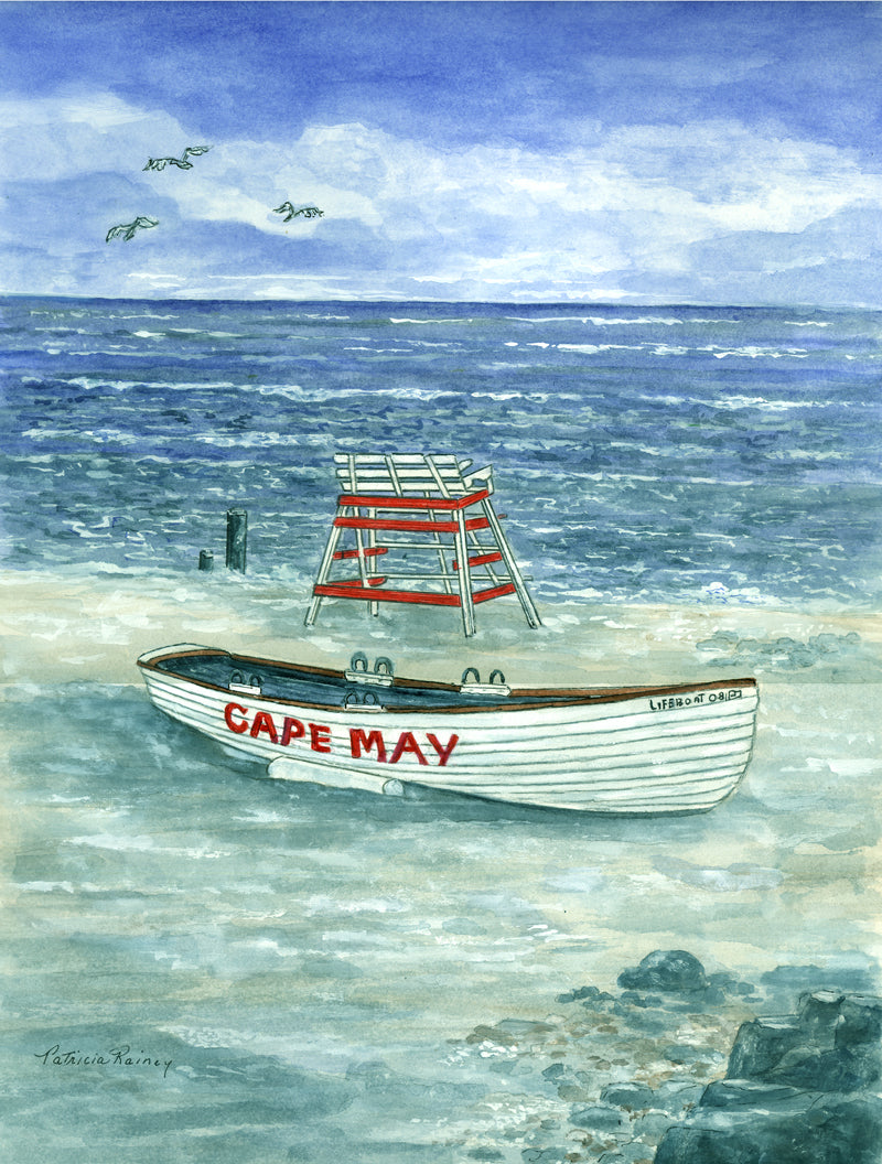 Cape May Lifeboat and Lifeguard Stand